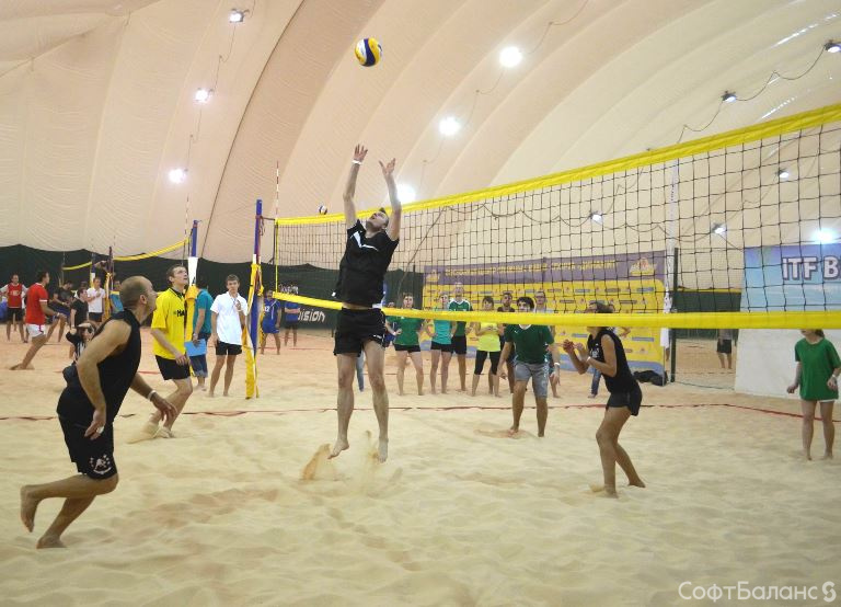 «СофтБаланс» занял 2 место в турнире по пляжному волейболу «IT Telecom Cup 2013»!