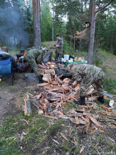 На этих выходных прошло традиционное летнее мероприятие – ЖМР – жесткая мужская рыбалка!