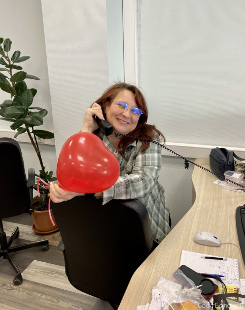 День Святого Валентина в офисе