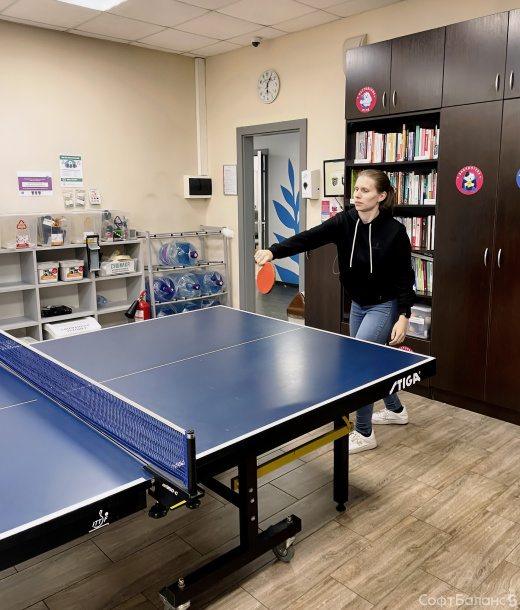 Завершился турнир по настольному теннису 