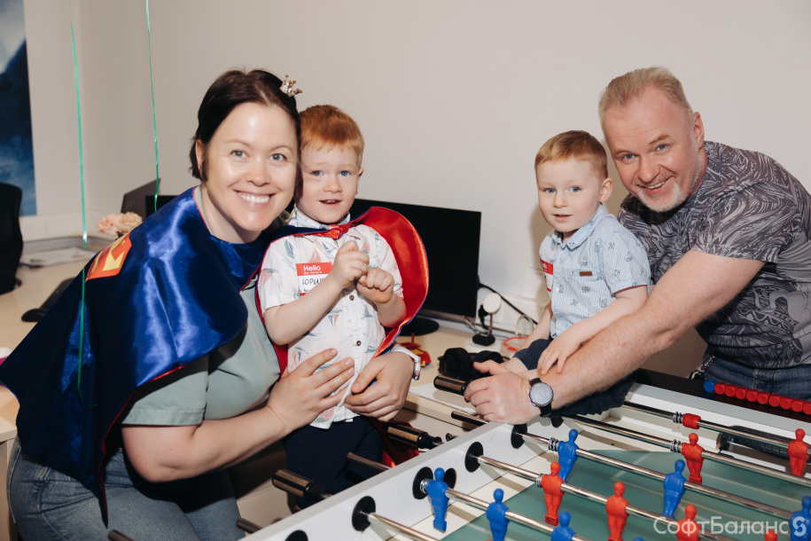 Детский праздник в СофтБаланс