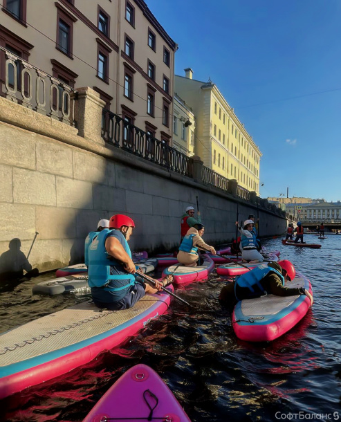 Прогулки на SUP с СофтБаланс