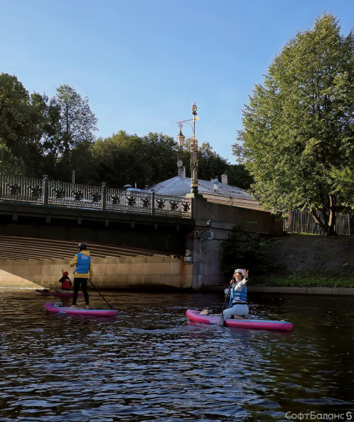 Прогулки на SUP с СофтБаланс