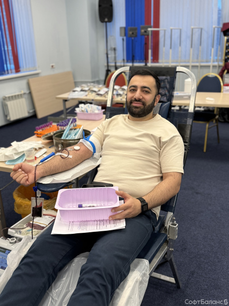 День донора в СофтБаланс 