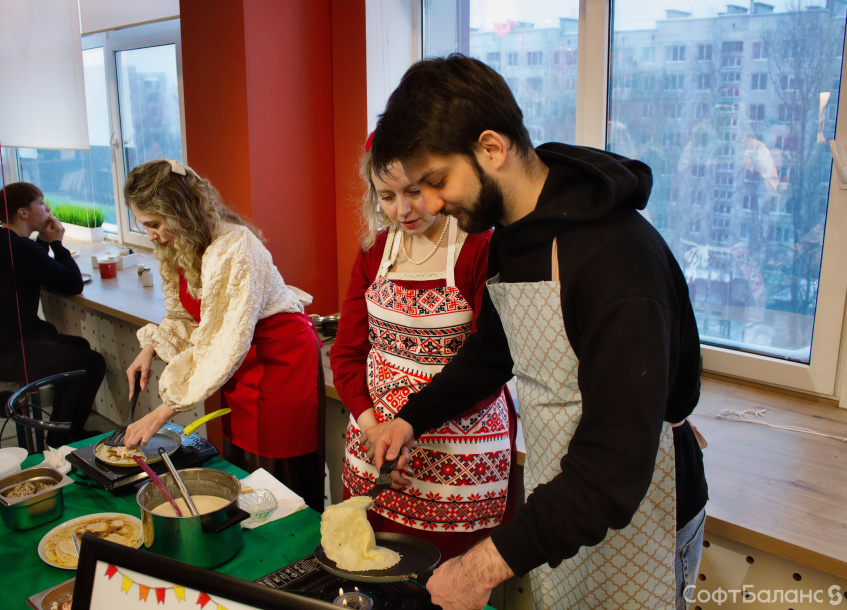 Как мы зиму блинами провожали